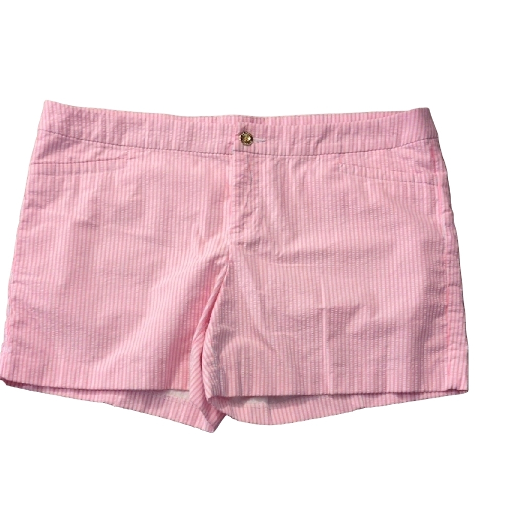 Lilly Pulitzer Pink Tropics Kelly Shorts Size 16